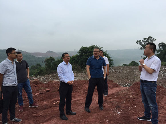 公司黨委書記、總經(jīng)理李奮旭調(diào)研省外房地產(chǎn)開發(fā)建設(shè)情況