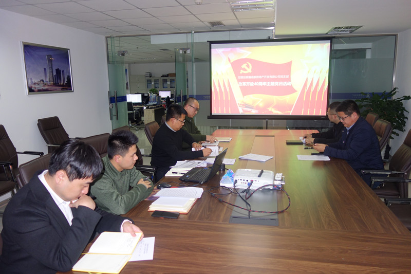 “砥礪奮進(jìn)四十年 感受幸福新時代”——成都公司黨支部“紀(jì)念改革開放四十周年”主題黨日活動