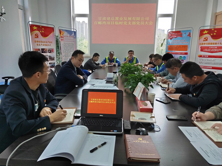 百酈灣項(xiàng)目臨時(shí)黨支部召開黨員大會(huì)