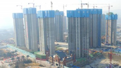 百酈灣項目一期一、三標段15層以下主體順利通過驗收