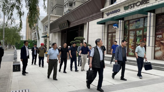 甘肅省房協(xié)對“廣廈獎”候選項目百酈天香進行培育指導(dǎo)